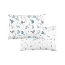 Fronha para Travesseiro Bebê Kit c/2 un Estampadas Incomfral