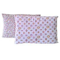 Fronha para Travesseiro Bebê Kit c/2 un Estampadas Incomfral