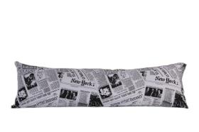 Fronha Para Travesseiro Corpo 150 Fios Preto 150x50 Fronha Para Travesseiro Corpo 150 Fios Preto 150x50