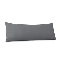 Fronha para Travesseiro Corporal Zaizaihome Algodão Egípcio 51x137 cm Escuro Fronha para Travesseiro Corporal Zaizaihome Algodão Egípcio 51x137 cm Escuro