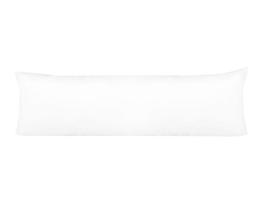 Fronha para Travesseiro de Corpo 0.50x1.35m Teka Lumière - Percal 200 Fios - Branca