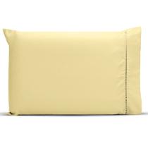 Fronha Ponto Palito 90x50cm Percal 200 Fios 100% Algodão Tamanho Especial