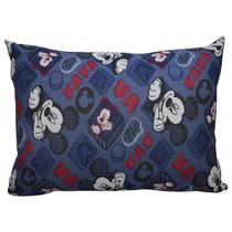 Fronha Portallar Malha Estampada Disney Mickey Simpatico 48cmx68cm Azul