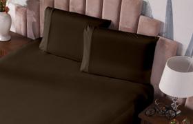 Fronha Prática Malha Gel Lisa com Vira 2 Peças Tabaco Fronha Prática Malha Gel Lisa com Vira 2 Peças Tabaco