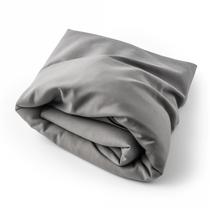 Fronha QUEEN ROSE 165 cm, capa cinza refrescante em forma de U