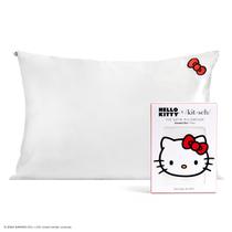 Fronha Queen Size em Cetim Kitsch x Hello Kitty - Bege Claro