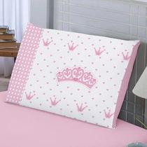 Fronha Soft Estampada 50x70 Infantil Decoração Menino Menina Quarto Criança