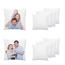Fronha Sublimation Blanks Throw, pacote com 10, 40x40cm, branca