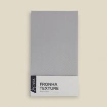 Fronha Texture Microfibra Cinza - ACASA