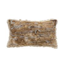 Fronha texturizada com franjas, moderna, abstrata, 30x50cm, poliéster Fronha texturizada com franjas, moderna, abstrata, 30x50cm, poliéster