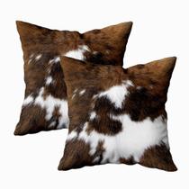 Fronha TOMWISH Christmas Cowhide Accent 50x50cm Algodão Fronha TOMWISH Christmas Cowhide Accent 50x50cm Algodão