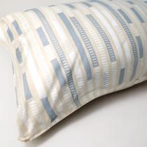 Fronha travesseiro de corpo - 0,40 x 1,30 estampa:listra tifany