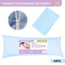 Fronha Travesseiro De Corpo Avulsa 145x45cm Xuxão Lisa Extra Macia Fechamento Com Zíper Toque Suave Fronha Travesseiro De Corpo Avulsa 145x45cm Xuxão Lisa Extra Macia Fechamento Com Zíper Toque Suave