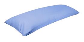 Fronha Travesseiro De Corpo Gigante 100% Algodão Azul
