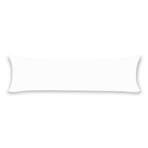 Fronha Travesseiro de Corpo Xuxão 1,30x40cm Com Zíper 100% Algodão Percal 200 Fios