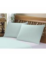 Fronha unitária avulsa microfibra 50cm x 70cm azul