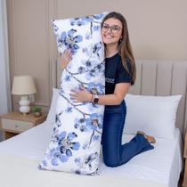 Fronha Xuxão Travesseiro de Corpo 400 Fios Capa Almofada c/ Zíper Estampado Fronha Xuxão Travesseiro de Corpo 400 Fios Capa Almofada c/ Zíper Estampado