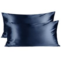 Fronha Yanibest Satin King Size 50x90cm Conjunto de 2 Fronha Yanibest Satin King Size 50x90cm Conjunto de 2