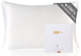 Fronha ZIMASILK 100% Pure Mulberry Silk King Size branca Fronha ZIMASILK 100% Pure Mulberry Silk King Size branca