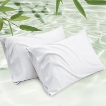 Fronhas Bedsure Cooling Queen Size, conjunto de 2 brancas