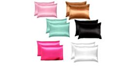 Fronhas De Cetim Anti Frizz 68cm X 46cm Cores Sortidas ( 49289 )