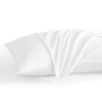 Fronhas de microfibra escovada NTBAY 20x26 cm brancas (pacote com 2)