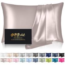 Fronhas de seda DKBSlik Mulberry Silk King Size Taupe Fronhas de seda DKBSlik Mulberry Silk King Size Taupe
