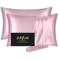 Fronhas de seda DKBSlik Mulberry Silk Standard, pacote com 2