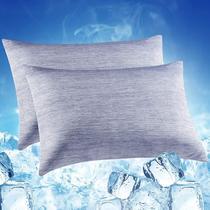 Fronhas LUXEAR Cooling King Size Arc-Chill, pacote com 2, azul Fronhas LUXEAR Cooling King Size Arc-Chill, pacote com 2, azul