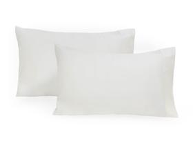 Fronhas Organic Cotton Mart White King Size, pacote com 2