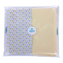 Fronhas p/Travesseiro Anti Refluxo Bebê Amarelo - Lilifish