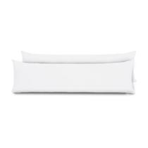 Fronhas Para Travesseiro De Corpo Slim 1,50m X 50cm 2 Unidades - Branco