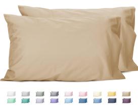 Fronhas Sunflower King 100% algodão Sandshell 50x100cm, pacote com 2