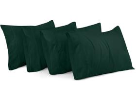 Fronhas Utopia Bedding King Size 20x40cm pacote com 4 Emerald Fronhas Utopia Bedding King Size 20x40cm pacote com 4 Emerald
