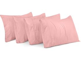 Fronhas Utopia Bedding King Size 20x40cm - pacote com 4, rosa Fronhas Utopia Bedding King Size 20x40cm - pacote com 4, rosa
