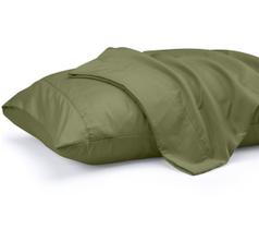 Fronhas Utopia Bedding Queen Olive 50x75cm, pacote com 2 Fronhas Utopia Bedding Queen Olive 50x75cm, pacote com 2