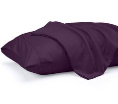 Fronhas Utopia Bedding Queen Purple Microfiber x2 Fronhas Utopia Bedding Queen Purple Microfiber x2