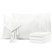 Fronhas Utopia Bedding Queen Size, pacote com 6 unidades de microfibra macia Fronhas Utopia Bedding Queen Size, pacote com 6 unidades de microfibra macia