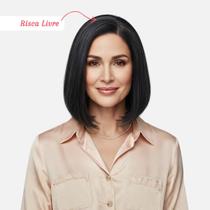 Front Lace Cabelo Humano Liso Nadia Grisalho