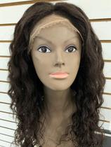 Front Lace Com Repartição Livre CRISTINA, Cabelo Natural Cor-Castanho