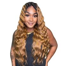 Front Lace Fibra Premium Colágeno Peruca Frisada Cacheada 70cm Front Lace Fibra Premium Colágeno Peruca Frisada Cacheada 70cm