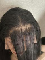 Front lace peruca ondulada lisa preta loira californiana castanho escuro claro 70cm