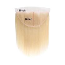 Frontal De Renda 13x6 Loiro, 100% Cabelo Humano, Frontal De Renda HD Transparente 13x4, Cores