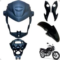 Frontal Farol Completo Cg Fan 160 Modelo 2022 / 2024 + Suporte do Painel Paralama Dianteiro Frontal Farol Completo Cg Fan 160 Modelo 2022 / 2024 + Suporte do Painel Paralama Dianteiro