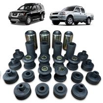 Frontier Até 2007 Kit Buchas Suspensão Traseira Completa