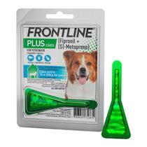 Frontline Plus Antipulgas E Carrapatos Cães 10 A 20kg