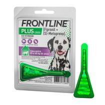 Frontline Plus Antipulgas E Carrapatos Cães 20 A 40kg