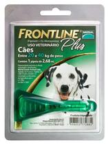 Frontline Plus Cães 20 a 40 kg - antipulgas e carrapatos Merial