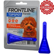 Frontline TopSpot Cães 1 a 10kg Antipulgas Piolho e Carrapatos Original - Boehringer Ingelheim