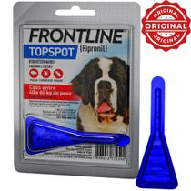 Frontline TopSpot Cães 40 a 60kg Antipulgas Piolho e Carrapatos Original - Boehringer Ingelheim